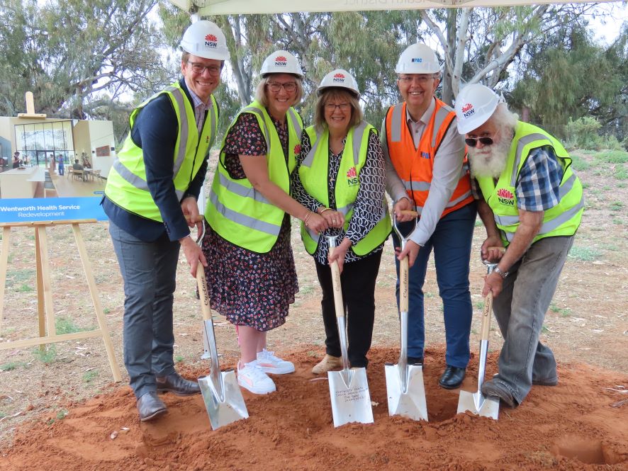 Sod turn marks start of construction